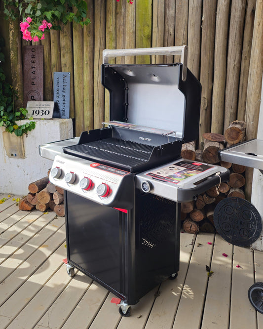 Barbacoa a gas Weber Spirit EP-425 con 4 quemadores y envío gratis.