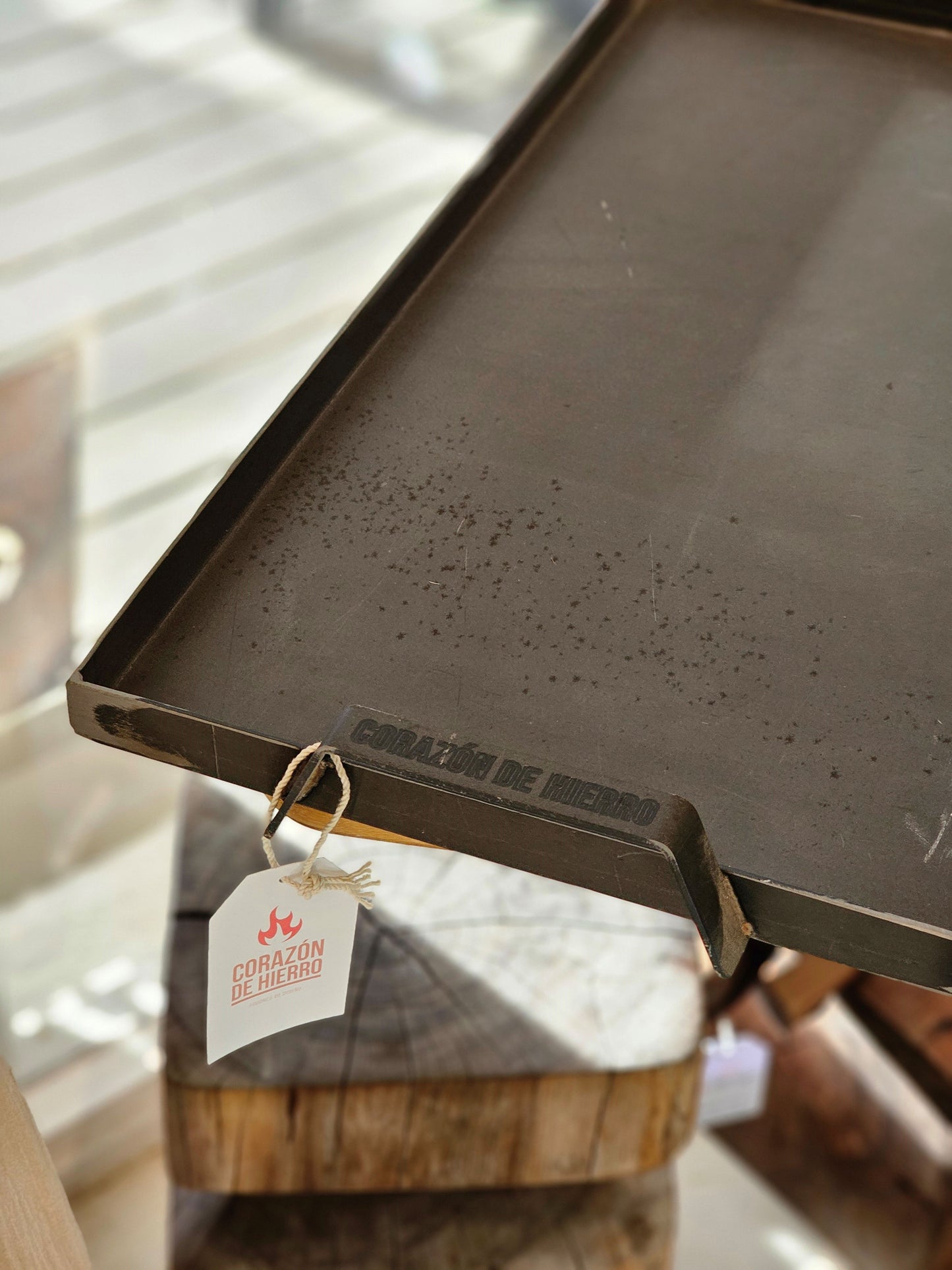 Plancha de Hierro 55 x 30cm