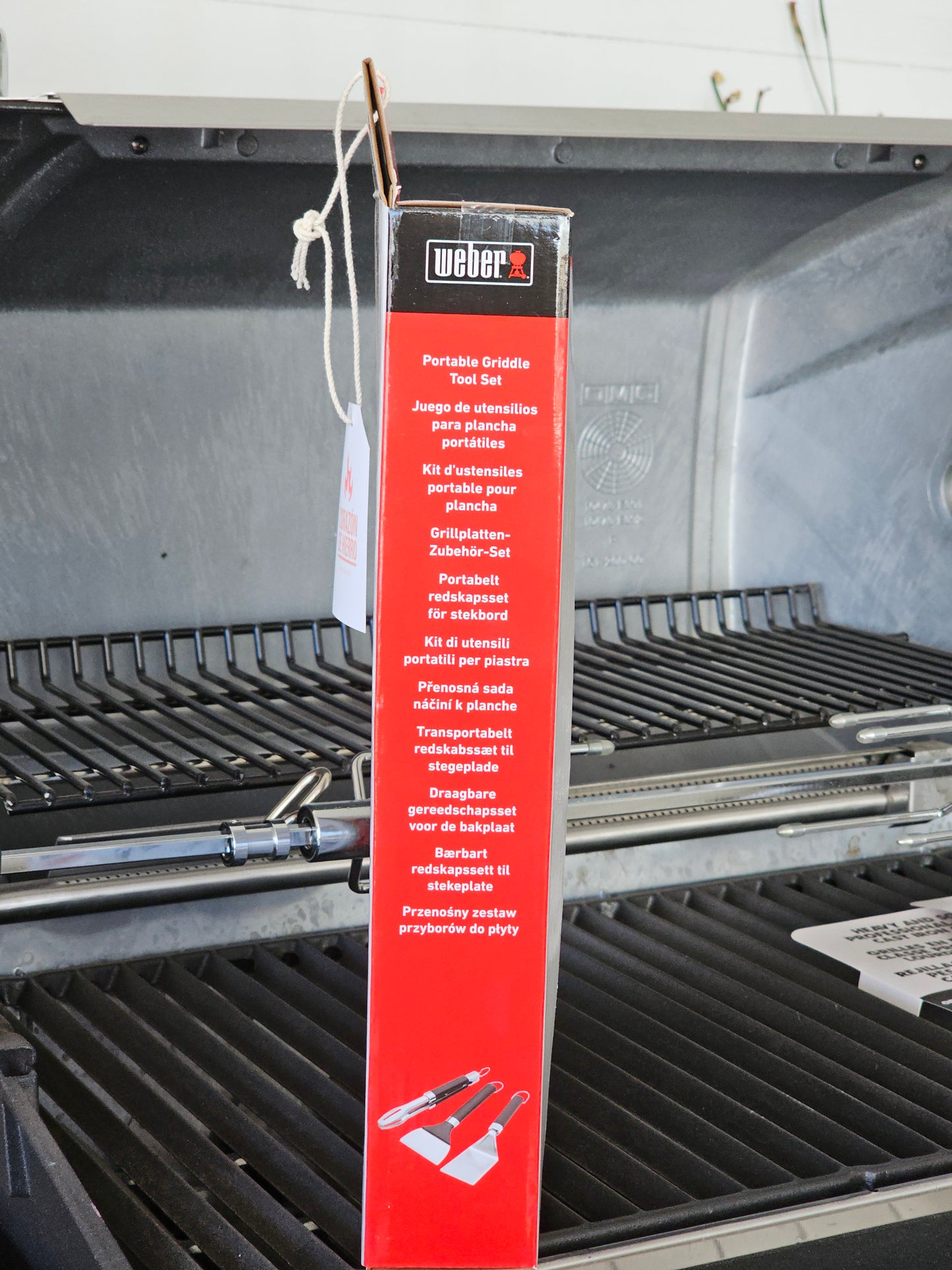 Set de Utensilios Weber para Plancha, Parrilla y Fogón