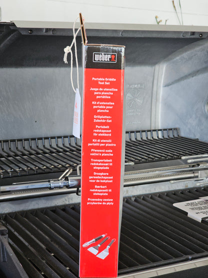 Set de Utensilios Weber para Plancha, Parrilla y Fogón