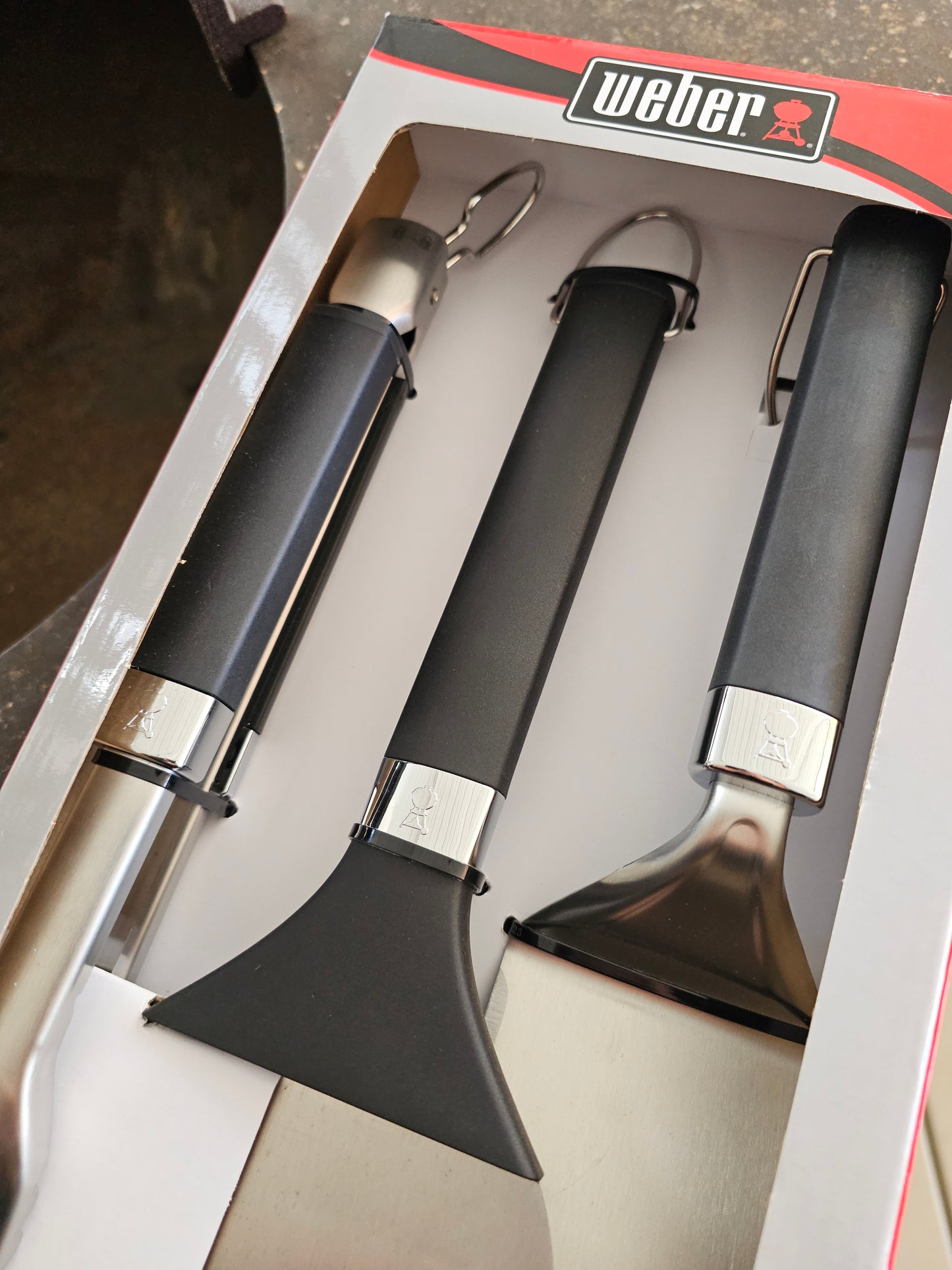 Set de Utensilios Weber para Plancha, Parrilla y Fogón