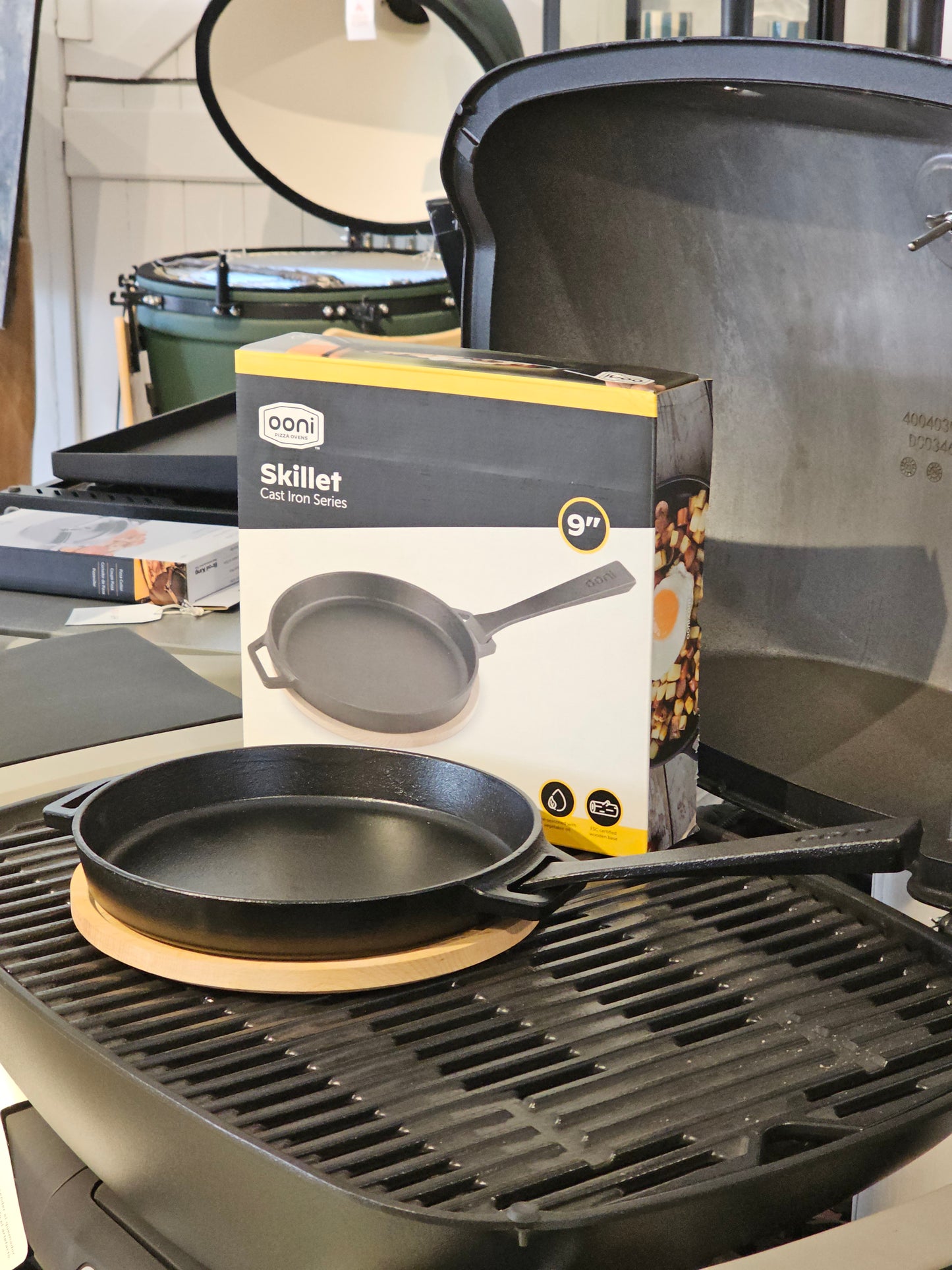 Sartén Ooni Skillet de Hierro Fundido 9”