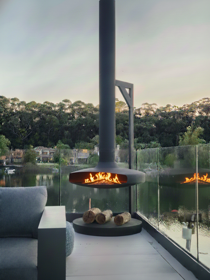 Estufa colgante  360°